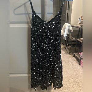 Urban Outfitters Black and White Floral Dress